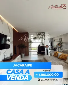 Sobrado com 3 Quartos à venda, 240m² no Residencial Jacaraípe, Serra