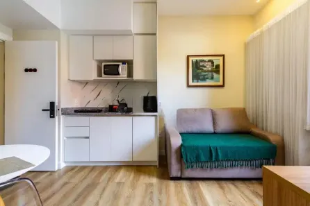 Kitnet com 1 Quarto à venda, 40m² no Santo Amaro, São Paulo
