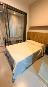 Apartamento com 1 Quarto para alugar, 27m² no Moema, São Paulo