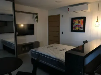 Apartamento com 1 Quarto para alugar, 28m² no Calhau, São Luís