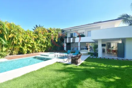 Casa de Condomínio com 5 Quartos à venda, 460m² no Busca Vida (Abrantes), Camaçari