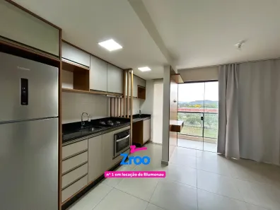 Apartamento com 2 Quartos para alugar, 52m² no Badenfurt, Blumenau