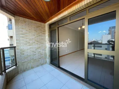 Apartamento com 2 Quartos para alugar, 117m² no Ponta da Praia, Santos