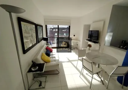 Flat com 1 Quarto para alugar, 41m² no Cerqueira César, São Paulo