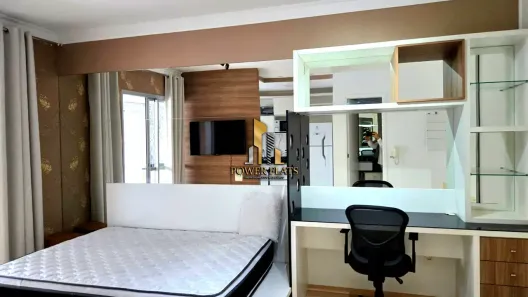 Flat com 1 Quarto para alugar, 37m² no Indianópolis, São Paulo