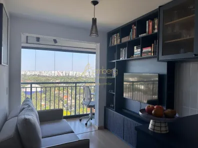 Apartamento com 1 Quarto à venda, 34m² no Santo Amaro, São Paulo