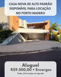 Casa com 3 Quartos para alugar, 100m² no Porto Madero Residence, Presidente Prudente