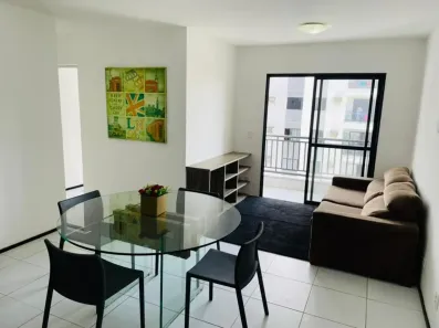 Apartamento com 3 Quartos para alugar, 76m² no Calhau, São Luís