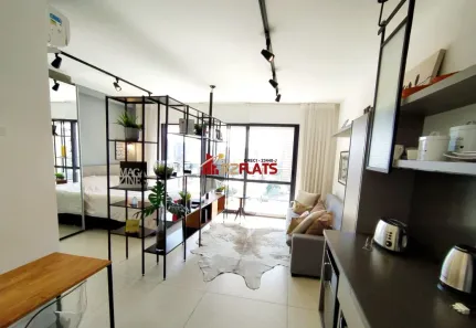 Flat com 1 Quarto para alugar, 40m² no Vila Nova Conceição, São Paulo