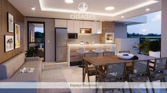 Apartamento com 1 Quarto à venda, 37m² no Pedra Branca, Palhoça