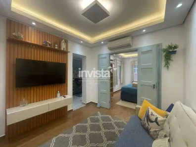 Apartamento com 1 Quarto para alugar, 45m² no Ponta da Praia, Santos
