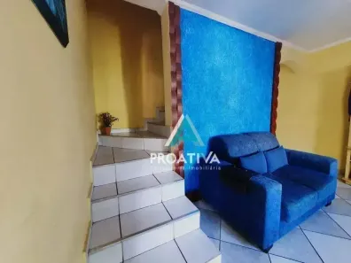 Sobrado com 4 Quartos à venda, 176m² no Jardim Santo Alberto, Santo André