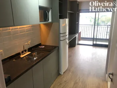 Apartamento com 1 Quarto para venda ou aluguel, 27m² no Santo Amaro, São Paulo