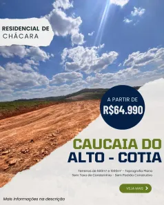Lote/Terreno à venda, 500m² no Chácara Belverde, Vargem Grande Paulista