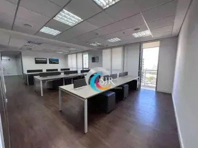 Sala Comercial para alugar, 143m² no Vila São Francisco (Zona Sul), São Paulo