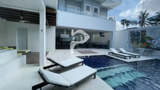 Casa de Condomínio com 5 Quartos à venda, 488m² no Jardim Acapulco, Guarujá