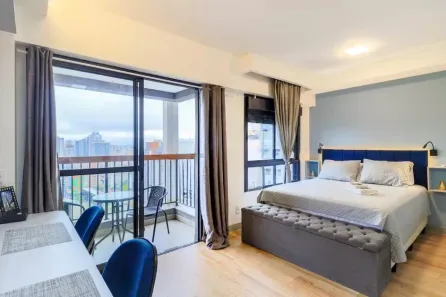 Kitnet com 1 Quarto à venda, 28m² no Brooklin Paulista, São Paulo