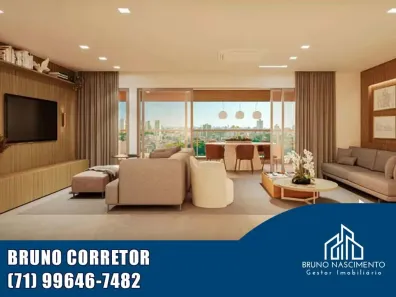Apartamento com 4 Quartos à venda, 142m² no Candeal, Salvador