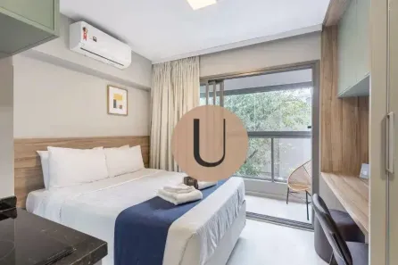 Apartamento com 1 Quarto à venda, 20m² no Indianópolis, São Paulo