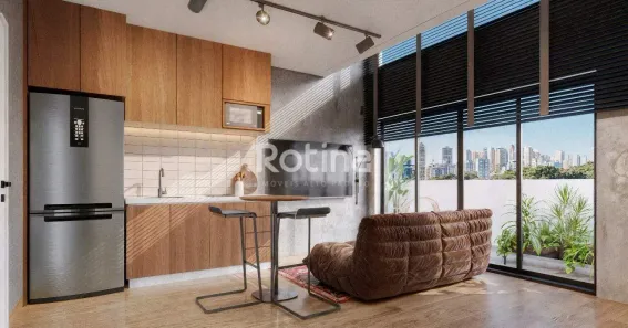 Apartamento com 1 Quarto à venda, 29m² no Umuarama, Uberlândia