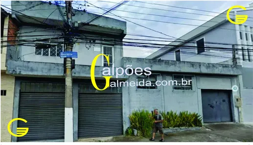 Galpão/Depósito/Armazém à venda, 383m² no Jardim Santa Margarida, São Paulo