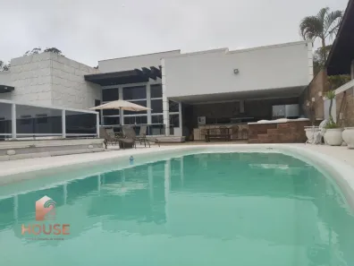 Casa de Condomínio com 4 Quartos para venda ou aluguel, 505m² no Arujá Country Club, Arujá