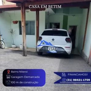 Casa com 3 Quartos à venda, 100m² no Niterói, Betim