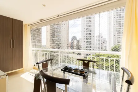 Apartamento com 1 Quarto para alugar, 55m² no Cerqueira César, São Paulo
