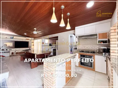 Apartamento com 3 Quartos à venda, 100m² no Praia da Baleia, Serra