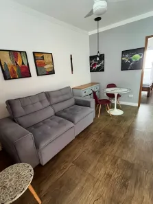 Apartamento com 1 Quarto para alugar, 43m² no Gonzaga, Santos