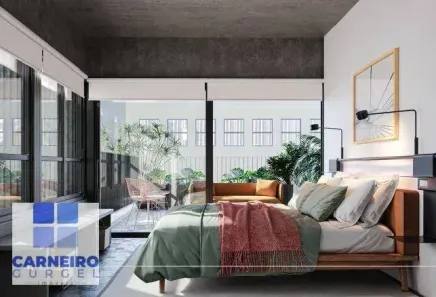 Apartamento com 1 Quarto à venda, 64m² no República, São Paulo