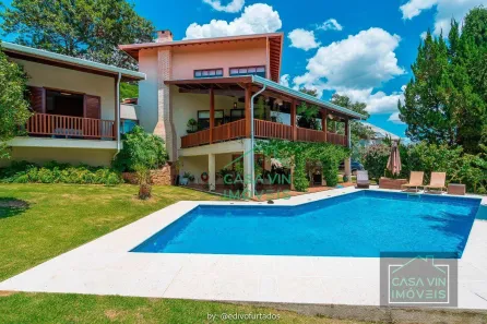 Casa de Condomínio com 4 Quartos para venda ou aluguel, 598m² no Caixa D´Água, Vinhedo