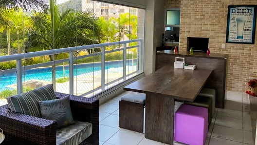 Apartamento com 3 Quartos à venda, 158m² no Mar e Céu, Guarujá