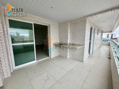 Apartamento com 3 Quartos para alugar, 121m² no Boqueirão, Praia Grande