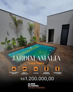 Casa com 3 Quartos à venda, 165m² no Jardim Amália, Sertãozinho