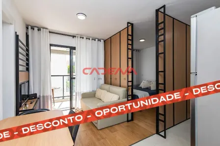Apartamento com 1 Quarto à venda, 33m² no Mercês, Curitiba