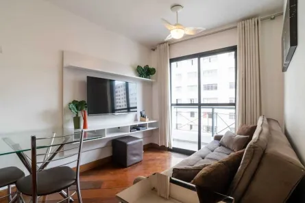 Apartamento com 1 Quarto para alugar, 30m² no Bela Vista, São Paulo