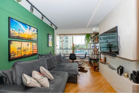 Apartamento com 1 Quarto à venda, 46m² no Brooklin Paulista, São Paulo