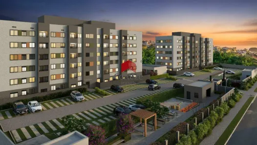 Apartamento com 2 Quartos à venda, 35m² no Cidade Industrial, Curitiba