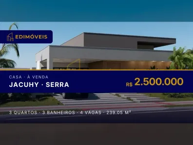 Casa com 3 Quartos à venda, 239m² no Jacuhy, Serra