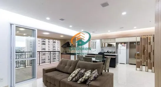 Apartamento com 3 Quartos à venda, 122m² no Jardim Flor da Montanha, Guarulhos