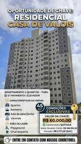 Apartamento com 2 Quartos à venda, 45m² no Santa Rosa, São Luís