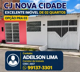 Casa com 2 Quartos à venda, 60m² no Nova Cidade, Manaus
