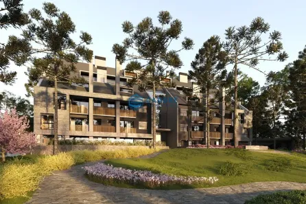 Apartamento com 1 Quarto à venda, 52m² no Centro, Gramado