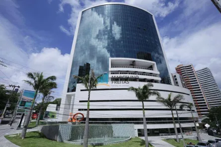 Sala Comercial para alugar, 121m² no Meireles, Fortaleza
