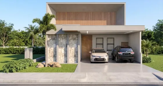 Casa com 3 Quartos à venda, 189m² no Jardins Bolonha, Senador Canedo