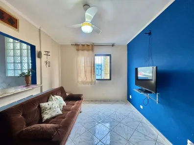 Apartamento com 1 Quarto para alugar, 55m² no Enseada, Guarujá