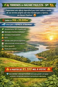 Lote/Terreno à venda, 1200m² no Centro, Guararema
