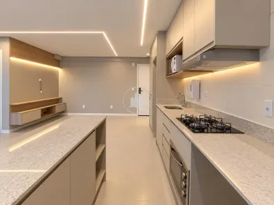 Apartamento com 1 Quarto para alugar, 57m² no Barreiros, São José