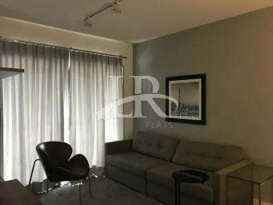 Flat com 1 Quarto para alugar, 50m² no Santo Amaro, São Paulo